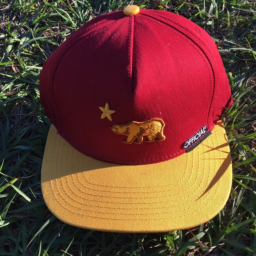 Brand New!!! Maroon and Mustard Colorway Snapback